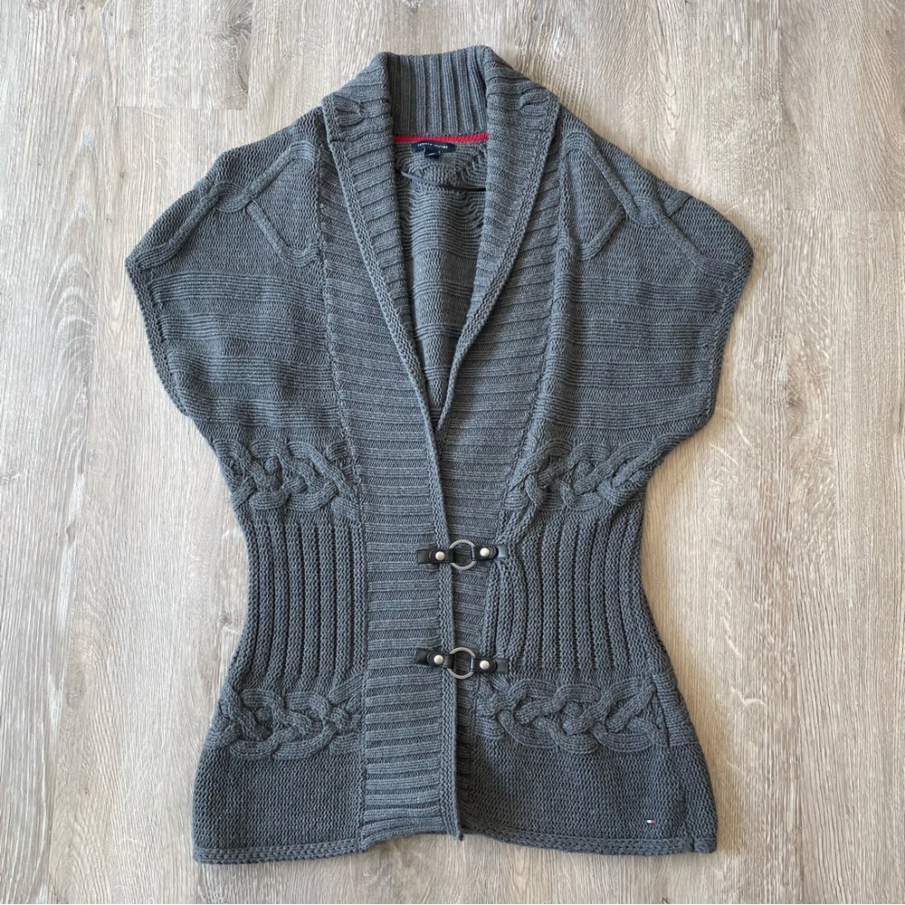 Tommy Hilfiger Gray Women's Cardigan Sweater